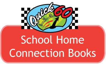 school home connection books button